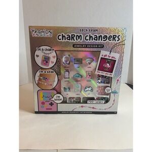 Fashion Angels Tech Team Charm Changers Jewelry Design Kit 700+ Beads New
